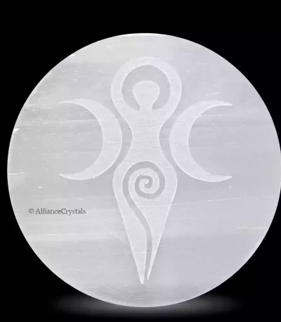 Selenite Crystal Charging Plate