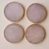 Rose Quartz Coasters