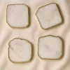 Natural White Agate Coaster
