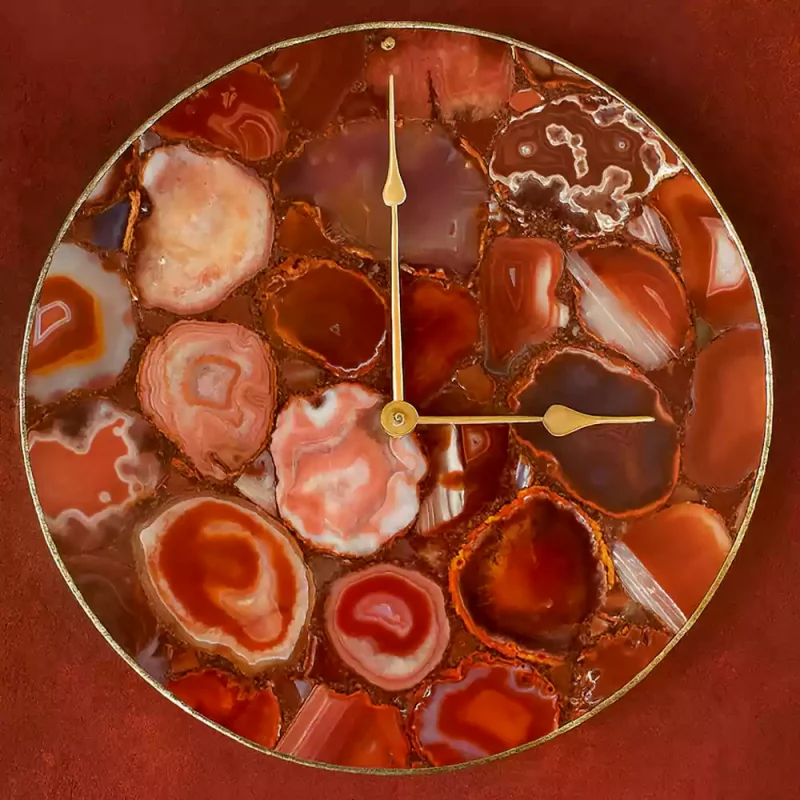 Rdd Agate Clock